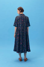 PURANA X AFGANIAL - MAXI SHIRT DRESS NAVY