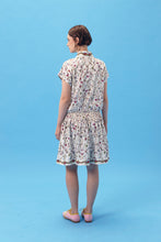 PURANA X AFGANIAL - MINI DRESS STRIPES WHITE