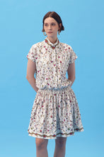 PURANA X AFGANIAL - MINI DRESS STRIPES WHITE