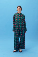 PURANA X AFGANIAL - LOUNGE SHIRT TARTAN EMERALD