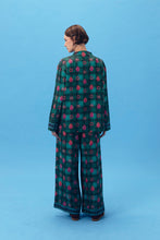 PURANA X AFGANIAL - LOUNGE SHIRT TARTAN EMERALD