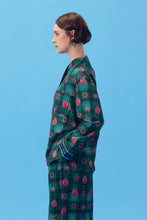PURANA X AFGANIAL - LOUNGE SHIRT TARTAN EMERALD