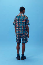 PURANA X AFGANIAL - MENS SHIRT TARTAN NAVY