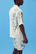 PURANA X AFGANIAL - MENS SHIRT STRIPES BLUE
