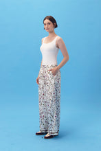 PURANA X AFGANIAL - LONG PANTS STRIPES WHITE