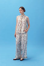PURANA X AFGANIAL - SLEEVELESS TOP STRIPES WHITE