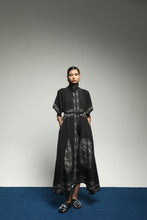 [Pre - Order] PURANA HIGH NECK DRESS TROPIPELAGO - BLACK