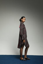 [Pre - Order] PURANA SHIRT DRESS TROPIPELAGO SEMPOA BATIK - BLACK