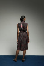 [Pre - Order] PURANA SLEEVELESS MIDI DRESS TROPIPELAGO SEMPOA BATIK - BLACK