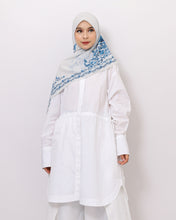 PURANA SCARF TROPIPELAGO BIRDS - OFF WHITE