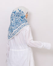 PURANA SCARF TROPIPELAGO BIRDS - OFF WHITE