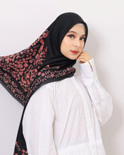 PURANA SCARF TROPIPELAGO BIRDS - BLACK