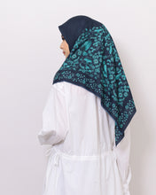 PURANA SCARF TROPIPELAGO BIRDS - NAVY