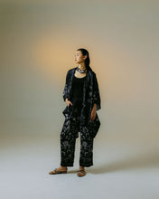 PURANA DAHLIA LONG PANTS - BLACK