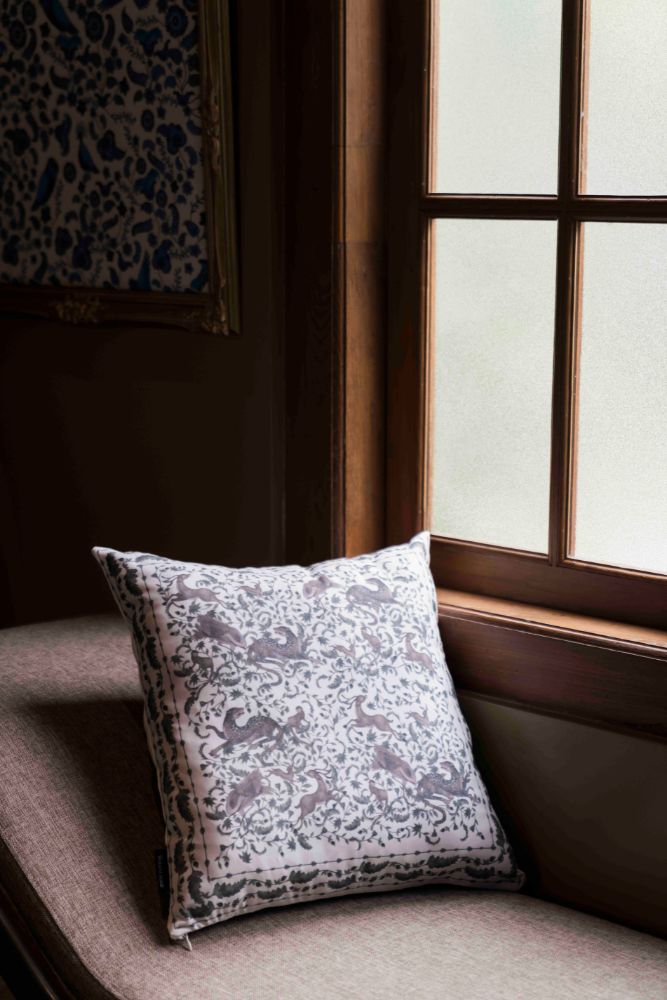 PURANA HOME PILLOWCASE 50x50 CM JUNGLE JEWEL - TOFU