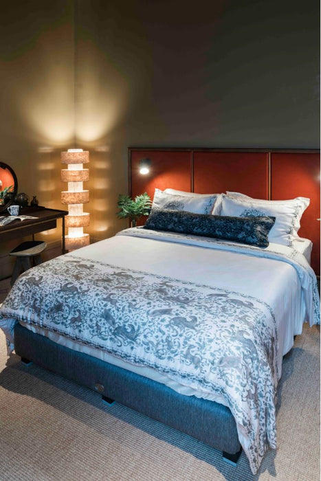 PURANA HOME  DUVET COVER SET 260x30 JUNGLE JEWEL - TOFU