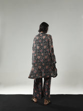 (PRE ORDER) REGAL BLOOM LONG PANTS BAKUNG JACQUARD NAVY