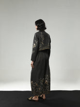 REGAL BLOOM LONG PANTS MERPATI JACQUARD BLACK
