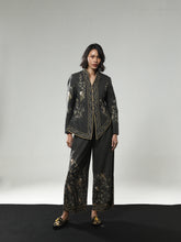 REGAL BLOOM LONG PANTS MERPATI JACQUARD BLACK