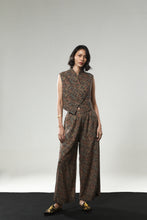 REGAL BLOOM LONG PANTS PUSPA JACQUARD BROWN