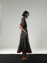 REGAL BLOOM MAXI DRESS MERPATI JACQUARD EMERALD