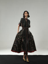 REGAL BLOOM MAXI DRESS MERPATI JACQUARD EMERALD