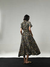 (PRE ORDER) REGAL BLOOM WRAP DRESS MERPATI JACQUARD BLACK
