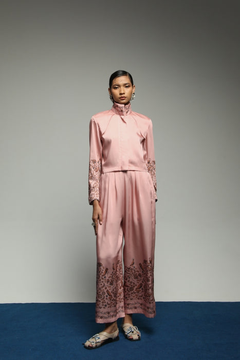 [Pre - Order] PURANA JACKET TROPIPELAGO BIRDS - PINK