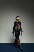 [Pre - Order] PURANA REGULAR PANTS TROPIPELAGO BIRDS - BLACK