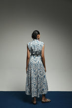 [Pre - Order] PURANA SLEEVELESS DRESS TROPIPELAGO BIRDS - OFF WHITE