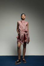 PURANA  HALTER TOP TROPIPELAGO JAPAN WAVE BATIK -  MAROON