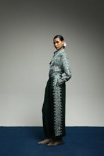 PURANA REGULAR PANTS TROPIPELAGO JAPAN WAVE BATIK - EMERALD