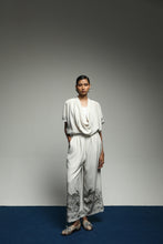 [Pre - Order] PURANA DRAPPED TOP OFF TROPIPELAGO JUNGLE - OFF WHITE