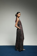 PURANA BACKLESS DRESS TROPIPELAGO SEMPOA BATIK - MAROON