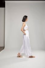 Basic Cut-out Maxi Dress White